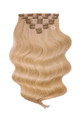 Sandy Blonde - Invisible 20" Deluxe Clip In Remy Human Hair Extensions 200g